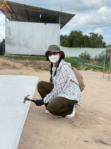 ภาพ No.211276:วันเสาร์ที่ 15 มีนาคม พ.ศ. 2568  การเตรียมงานของเจ้าหน้าที่ เพื่องานฉลองปทุมเจดีย์ ณ ศูนย์อบรมเยาวชนปัตตานี