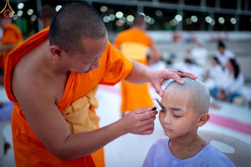 ภาพ No.132783:พิธีปลงผมยุวธรรมทายาท รุ่นที่ 32 มัชฌิมธรรมทายาท รุ่นที่ 28 ณ ลานธรรม วัดพระธรรมกาย วันเสาร์ที่ 30 มีนาคม พ.ศ. 2567