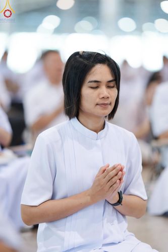 ภาพ No.151297:พิธีบูชาข้าวพระ ในวันอาทิตย์ต้นเดือน วันที่ 1 กันยายน พ.ศ. 2567 ณ สภาธรรมกายสากล วัดพระธรรมกาย