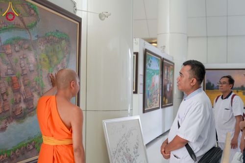 ภาพ No.326769:วันที่ 27-30 เมษายน พ.ศ.2569 ต้อนรับชาวต่างชาติจากประเทศมาเลเซีย ฝรั่งเศส เมียนมาร์ และศรีลังกา  เยี่ยมชมวัดพระธรรมกาย