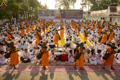 ภาพ No.113345:พิธีต้อนรับพระธรรมยาตรา ปีที่ 12 วันที่ 15 มกราคม พ.ศ. 2567 ณ วัดโบสถ์บน จ.นนทบุรี