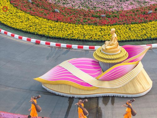 ภาพ No.120255:พิธีต้อนรับพระธรรมยาตรา ในโครงการธรรมยาตรา กตัญญูบูชา มหาปูชนียาจารย์ พระมงคลเทพมุนี(สด จนฺทสโร) พระผู้ปราบมาร อนุสรณ์สถาน 7 แห่ง ปีที่ 12 วันที่ 28 มกราคม พ.ศ. 2567 ณ วัดพระธรรมกาย จ.ปทุมธานี