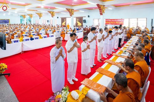 ภาพ No.131876:พิธีถวายสังฆทาน 323 วัด 4 จังหวัดชายแดนภาคใต้ ปีที่ 20 ครั้งที่ 167 และ พิธีมอบกองทุนหนุนแรงใจช่วยครูใต้ ปีที่ 17 ครั้งที่ 132 วันเสาร์ที่ 23 มีนาคม พ.ศ. 2567 ณ วัดมุจลินทวาปีวิหารพระอารามหลวง อ.หนองจิก จ.ปัตตานี