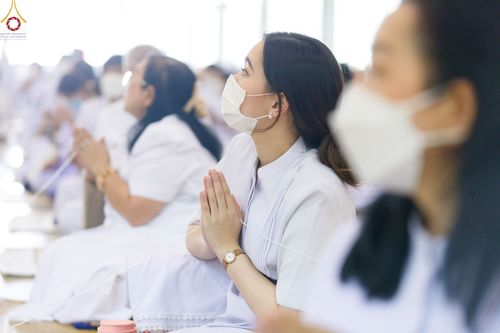 ภาพ No.77070:พิธีหล่อพระบรมพุทธเจ้า ในวันมาฆบูชา อาทิตย์ต้นเดือนที่ 6 มีนาคม พ.ศ. 2566 ณ วัดพระธรรมกาย จ.ปทุมธานี