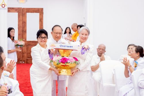 ภาพ No.234661:วันอาทิตย์ที่ 20 กรกฎาคม  พ.ศ.2568 พิธีทอดผ้าป่าภาคพื้นอเมริกา พิธีเจริญพระพุทธมนต์ ฉลองอาคารแก้วธรรมชัยรัตนอนันต์ วัดพระธรรมกายเทนเนสซี ประเทศสหรัฐอเมริกา