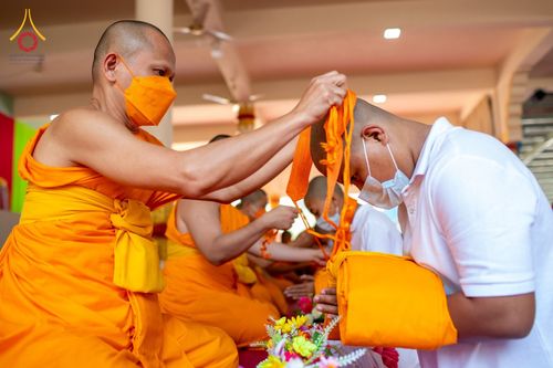 ภาพ No.75989:พิธีบรรพชาสามเณร ณ วัดปันชารี สันติปูร์ อรัญกฏิ เมืองคาร์กาชารี ประเทศบังกลาเทศ วันที่ 10 กุมภาพันธ์ พ.ศ. 2566