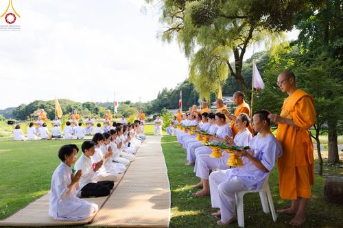ภาพ No.147488:พิธีตัดปอยผม ขอขมา มอบบาตร ผ้าไตร โครงการปฐมอุปสมบท สมโภชอุโบสถ บูชาธรรม 80 ปี หลวงพ่อธัมมชโย ณ วัดพระธรรมกายโทชิหงิ ประเทศญี่ปุ่น วันพฤหัสบดีที่ 8 สิงหาคม พ.ศ. 2567