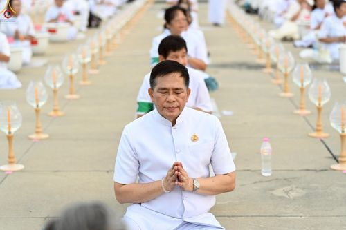 ภาพ No.252954:วันที่ 10 ตุลาคม พ.ศ. 2568 พิธีปลูกต้นทรัพย์บานชื่น ณ ลานธรรม วัดพระธรรมกาย