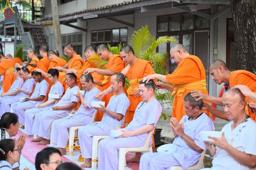 ภาพ No.216748:วันอาทิตย์ที่ 6 เมษายน พ.ศ. 2568 พิธีตัดปอยผม และปลงผมนาคธรรมทายาท โครงการบวชบูชาธรรม81ปี หลวงพ่อธัมมชโย โครงการ 1 และ 2 โครงการนานาชาติ AEC&WAB รุ่น CEO (ผู้บริหาร) รุ่นที่4 ณ หมู่บ้านบรรลุธรรม วัดพระธรรมกาย
