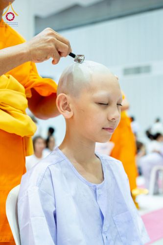 ภาพ No.213600:วันเสาร์ที่ 29 มีนาคม พ.ศ. 2568 พิธีปลงผม โครงการสามเณรยุวธรรมทายาท รุ่นที่ 33 โครงการสามเณรมัชฌิมธรรมทายาท รุ่นที่ 29 ณ ห้องปฏิบัติธรรมวิหารคด คอร์ 13 วัดพระธรรมกาย