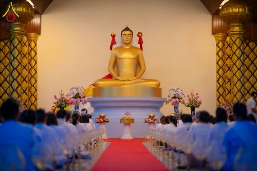 ภาพ No.210728:วันพฤหัสบดีที่ 13 มีนาคม พ.ศ. 2568  สมโภชพระประธานอุโบสถวัดป่าอุบลแก้ว จังหวัดอุบลราชธานี