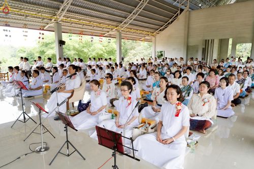 ภาพ No.234274:พิธีมุทิตาสักการะ "พระสิริรัตนเมธี" เจ้าคณะจังหวัดเลย ,พิธีถวายไทยธรรม ๙ วัด และพิธีทอดผ้าป่าเพื่อสร้างทุกสิ่ง  ในวาระทำบุญครบรอบ ๑๐ ปี ณ ศูนย์ปฏิบัติธรรมแก้วภูเรือ อ.ภูเรือ จ.เลย