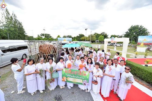 ภาพ No.241363:วันอาทิตย์ที่ 24 สิงหาคม พ.ศ.2568 พิธีปฐมผ้าป่าสถาปนาองค์พระเจดีย์เพื่อสร้างสันติภาพโลก พิธีไถ่ชีวิตโค สร้างมหากุศลด้วยการให้ชีวิตสัตว์เป็นทาน ณ ศูนย์ปฏิบัติธรรมสระบุรี อ.พระพุทธบาท จ.สระบุรี