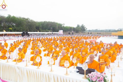 ภาพ No.129406:พิธีประดิษฐานพระบรมสารีริกธาตุ ณ มหารัตนะเจดีย์สิริปทุมสวรรค์ ศูนย์ปฏิบัติธรรมภาคใต้ อ.บางกล่ำ จ.สงขลา วันที่ 10 มีนาคม พ.ศ.2567
