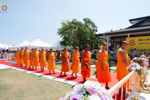 ภาพ No.141694:พิธีประดิษฐานลูกนิมิตมหาสมบัติ  ผูกสีมา สถาปนาอุโบสถ "บูชาธรรม 80 ปี หลวงพ่อธัมมชโย" ณ วัดพระธรรมกายโทชิหงิ ประเทศญี่ปุ่น วันอาทิตย์ที่ 16 มิถุนายน พ.ศ. 2567