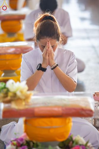 ภาพ No.131651:พิธีร่วมบุญบรรพชาสามเณร 5,000 รูป ณ บ้านแก้วเรือนทองคุณยาย สภาธรรมกายสากล วัดพระธรรมกาย วันเสาร์ที่ 23 มีนาคม พ.ศ. 2567