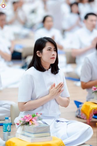 ภาพ No.225407:วันอาทิตย์ที่ 18 พฤษภาคม พ.ศ. 2568 พิธีร่วมบุญการศึกษา พระภิกษุ สามเณร ณ ห้องแก้วสารพัดนึก 2 วัดพระธรรมกาย