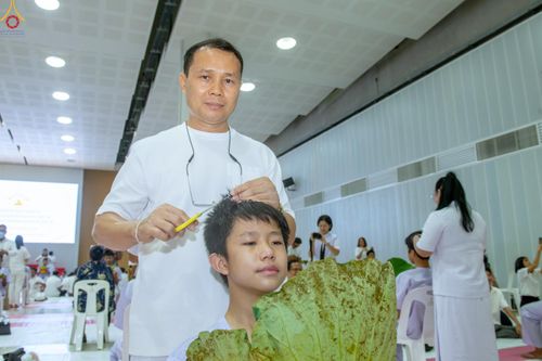 ภาพ No.316781:วันเสาร์ที่ 28 มีนาคม พ.ศ.2569 พิธีปลงผมนาคธรรมทายาท โครงการสามเณรยุวธรรมทายาท รุ่นที่ 34 โครงการสามเณรมัชฌิมธรรมทายาท รุ่นที่ 30 ณ มหารัตนวิหารคด 13 วัดพระธรรมกาย