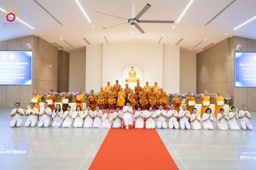 ภาพ No.346741:วันพฤหัสบดี 27 สิงหาคม พ.ศ.2569 พิธีมอบรางวัลแก่สามเณรทรงพระปาฏิโมกข์ปีที่ 4/2569