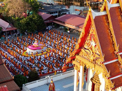 ภาพ No.295320:วันที่ 16 มกราคม พ.ศ. 2569 พิธีต้อนรับพระธรรมยาตรา อนุสรณ์สถานลำดับที่ 4 (ภาพชุดที่ 2) สถานที่เกิดด้วยกายธรรม ณ วัดโบสถ์บน ต.บางคูเวียง จ.นนทบุรี ในโครงการธรรมยาตรา กตัญญูบูชา มหาปูชนียาจารย์ พระมงคลเทพมุนี(สด จนฺทสโร) พระผู้ปราบมาร อนุสรณ์สถาน 7 แห่ง ปี