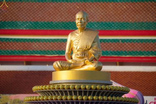 ภาพ No.70890:พิธีต้อนรับพระธรรมยาตรา ในโครงการธรรมยาตรากตัญญูบูชา มหาปูชนียาจารย์ พระมงคลเทพมุนี(สด จนฺทสโร) พระผู้ปราบมาร อนุสรณ์สถาน 7 แห่ง ปีที่ 11 วันที่ 14 มกราคม พ.ศ. 2566 ณ อนุสรณ์สถานลำดับที่ 3 สถานที่เกิดในเพศสมณะ วัดสองพี่น้อง อ.สองพี่น้อง จ.สุพรรณบุรี