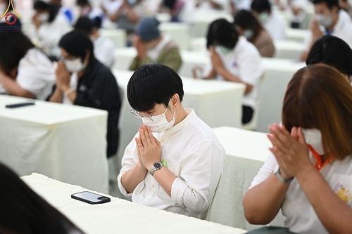 ภาพ No.77360:โครงการเสริมสร้างมาตรฐานคุณธรรมจริยธรรมของพนักงาน และลูกจ้างเทศบาลเมืองคลองหลวง ประจำปีงบประมาณ พ.ศ.๒๕๖๖  วันอังคารที่ ๒๘ กุมภาพันธ์ พ.ศ.๒๕๖๖  ณ วัดพระธรรมกาย อ.คลองหลวง จ.ปทุมธานี