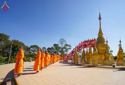 ภาพ No.309185:วันเสาร์ที่ 7 กุมภาพันธ์ พ.ศ.2569 พิธีบรรจุพระบรมสารีริกธาตุ ประดิษฐาน  ณ เจดีย์วัดทุ่งเจริญธรรม อ.อมก๋อย จ.เชียงใหม่
