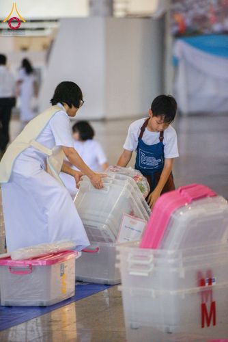 ภาพ No.308299:วันที่ 1  กุมภาพันธ์ พ.ศ. 2569 พิธีตักบาตรข้าวสารอาหารแห้ง ณ บ้านแก้วเรือนทองคุณยาย สภาธรรมกายสากล วัดพระธรรมกาย