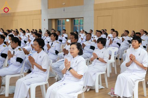 ภาพ No.306411:วันที่ 31 มกราคม พ.ศ. 2569  พิธีบำเพ็ญกุศล 100 วัน เพื่ออุทิศถวายแด่  สมเด็จพระนางเจ้าสิริกิติ์ พระบรมราชินีนาถ พระบรมราชชนนีพันปีหลวง ณ ห้องแก้วสารพัดนึก2 วัดพระธรรมกาย ปทุมธานี