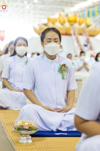 ภาพ No.77709:พิธีหล่อพระบรมพุทธเจ้า ทิศตะวันตก  วันอาทิตย์ที่ 19 มีนาคม พ.ศ. 2566 ณ วัดพระธรรมกาย จ.ปทุมธานี