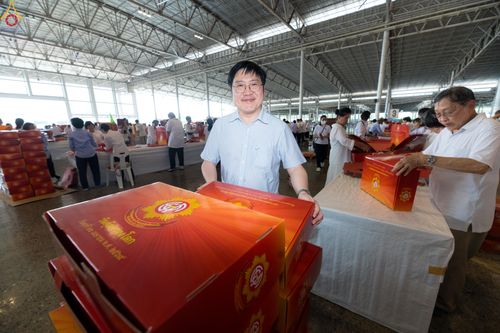 ภาพ No.320486:วันที่ 10 เมษายน พ.ศ.2569 การเตรียมกล่องไทยธรรม เพื่องานถวายมหาสังฆทาน 40,000 กว่าวัดทั่วประเทศ วันคุ้มครองโลก 22 เมษายน พ.ศ.2569 วัดพระธรรมกาย