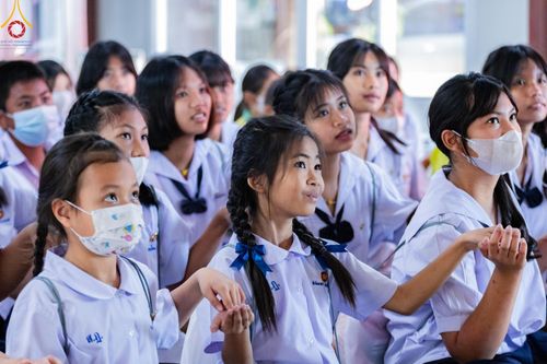 ภาพ No.107015:รวมพลังเด็กดี V-Star ผู้นำฟื้นฟูศีลธรรมโลก จ.นนทบุรี ณ ศูนย์อบรมเยาวชนนนทบุรี  วันที่ 27 ธันวาคม พ.ศ. 2566