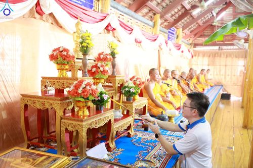 ภาพ No.92461:พิธีทอดกฐินสามัคคีทั่วไทย  ณ วัดช้างใหญ่ ต.ช้างใหญ่ อ.บางไทร จ.พระนครศรีอยุธยา วันเสาร์ที่ 4 พฤศจิกายน พ.ศ. 2566