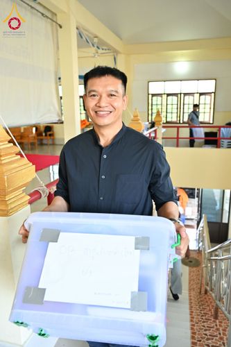 ภาพ No.208410:พิธีถวายสังฆทานแด่คณะสงฆ์ 323 วัด ปีที่ 21 ครั้งที่ 174 พิธีมอบกองทุนหนุนแรงใจช่วยครูใต้ ปีที่ 18 ครั้งที่ 138 และพิธีทำบุญอุทิศส่วนกุศลให้ผู้วายชนม์ ณ วัดบุณณาราม(วัดโคกงู) จ.นราธิวาส วันเสาร์ที่ 15 กุมภาพันธ์ พ.ศ.2568