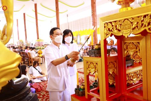 ภาพ No.96949:พิธีทอดกฐินสามัคคีทั่วไทย 5,000 วัด ณ วัดราษฎร์ประคองธรรม จ.นนทบุรี วันที่ 12 พฤศจิกายน พ.ศ. 2566