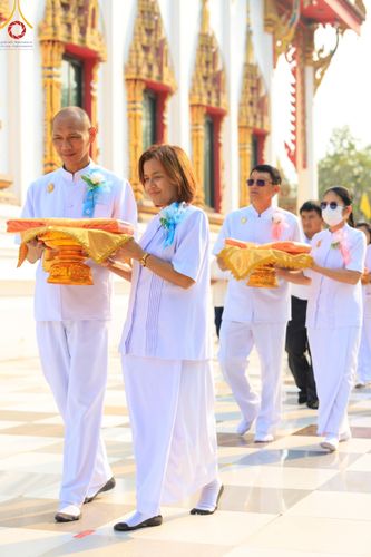 ภาพ No.117554:พิธีทอดผ้าป่าทำนุบำรุงศาสนสถาน ณ วัดบางไผ่นารถ ต.บางไทรป่า อ.บางเลน จ.นครปฐม วันที่ 23 มกราคม พ.ศ. 2567