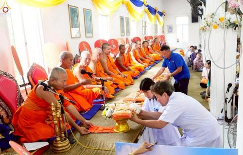 ภาพ No.278024:วันที่ 19 ตุลาคม พ.ศ. 2568 พิธีทอดกฐินสามัคคีทั่วไทย ณ วัดไทรม้าใต้ อ.เมือง จ.นนทบุรี โดยคณะศิษยานุศิษย์ บูชาธรรม 81 ปี หลวงพ่อธัมมชโย