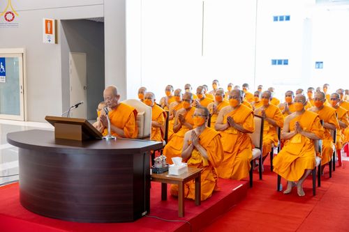 ภาพ No.103683:พิธีเปิดห้องนิทรรศการเพื่อสันติภาพโลก World Peace Lies Within ONE MAN'S VISION   วาระอายุวัฒนมงคล 83 ปี หลวงพ่อทัตตชีโว ณ ชั้น 2 อาคาร 100 ปี คุณยายอาจารย์ฯ วัดพระธรรมกาย วันพฤหัสบดีที่ 21 ธันวาคม พ.ศ. 2566