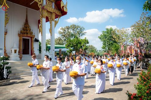 ภาพ No.102125:พิธีบรรพชาธรรมทายาท ในโครงการอุปสมบทหมู่ รุ่นบูชาธรรมมหาปูชนียาจารย์ ณ วัดเขาตะแบก อ.ศรีราชา จ.ชลบุรี วันเสาร์ที่ 9 ธันวาคม พ.ศ. 2566