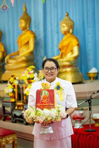 ภาพ No.168013:พิธีทอดกฐิน ณ วัดดอนเสาเกียดมิลินทบุณยาราม ต.บางแขม อ.เมืองนครปฐม จ.นครปฐม ในโครงการกฐินสามัคคีทั่วไทย 30,000 วัด บูชาธรรม 80 ปี หลวงพ่อธัมมชโย โดยคณะศิษยานุศิษย์วัดพระธรรมกาย วันที่ 20 ตุลาคม พ.ศ. 2567