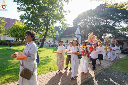 ภาพ No.114684:พิธีทอดผ้าป่าทำนุบำรุงศาสนสถาน ณ วัดปรางค์หลวง ต.บางม่วง อ.บางใหญ่ จ.นนทบุรี วันที่ 18 มกราคม พ.ศ. 2567