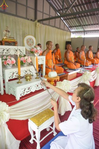 ภาพ No.87601:พิธีสวดพุทธมนต์วันละสังขาร คุณยายอาจารย์ มหารัตนอุบาสิกาจันทร์ ขนนกยูง และพิธีเทคอนกรีตฐานราก อาคาร 80 ปี หลวงพ่อธัมมชโย ณ ศูนย์ปฏิบัติธรรมวิหารแดง ต.เจริญธรรม อ.วิหารแดง จ.สระบุรี วันที่ 10 กันยายน พ.ศ. 2566