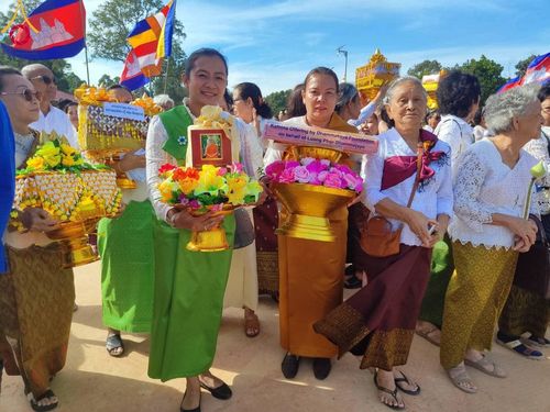 ภาพ No.97714:กฐินวัดธรรมบัณฑิต เขตคีรีรม จังหวัดกัมปงสปือ กัมพูชา วันที่ 22 พฤศจิกายน พ.ศ. 2566