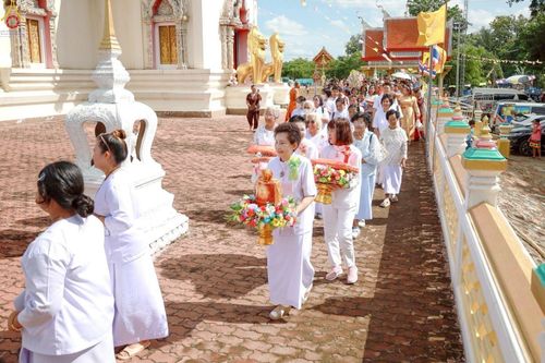 ภาพ No.268624:วันที่ 19 ตุลาคม พ.ศ. 2568 พิธีทอดกฐินสามัคคีทั่วไทย ณ วัดท่ากระทุ่ม อ.ท่ามะกา จ.กาญจนบุรี โดยคณะศิษยานุศิษย์ บูชาธรรม 81 ปี หลวงพ่อธัมมชโย