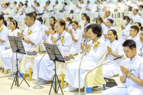 ภาพ No.228017:วันอาทิตย์ที่ 1 มิถุนายน พ.ศ. 2568 พิธีมุทิตาพระอุปสมบทอุทิศชีวิต ณ ห้องแก้วสารพัดนึก 1 วัดพระธรรมกาย