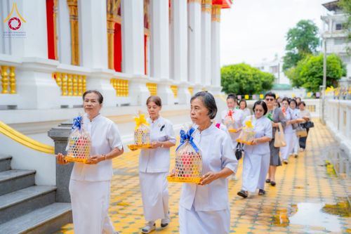 ภาพ No.273883:วันที่ 1 พฤศจิกายน พ.ศ. 2568 พิธีทอดกฐินสามัคคีทั่วไทย ณ วัดศีลขันธาราม อ.โพธิ์ทอง จ.อ่างทอง โดยคณะศิษยานุศิษย์ บูชาธรรม 81 ปี หลวงพ่อธัมมชโย