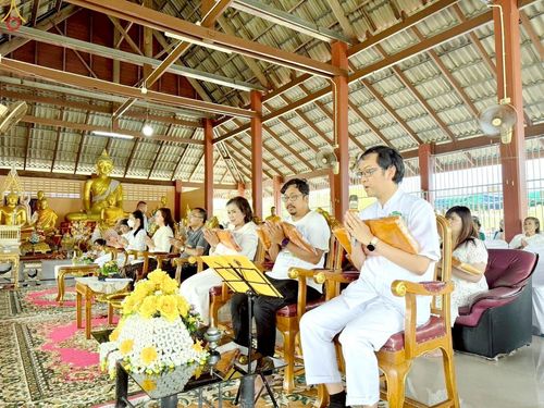 ภาพ No.265436:วันที่ 25 ตุลาคม พ.ศ. 2568 พิธีทอดกฐินสามัคคีทั่วไทย ณ วัดพังเถียะ อ.สทิงพระ จ.สงขลา โดยคณะศิษยานุศิษย์ บูชาธรรม 81 ปี หลวงพ่อธัมมชโย