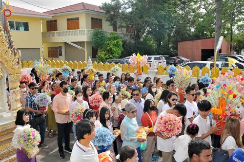 พิธีทอดกฐินสามัคคีทั่วไทย 5,000 วัด ณ วัดสุทธาวาส จ.ชลบุรี วันที่ 12 พฤศจิกายน พ.ศ. 2566