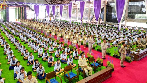 ภาพ No.125586:พิธีมอบโล่และทุนการศึกษา โครงการโรงเรียนส่งเสริมศีลธรรม  "นักบุญขุนเขา" ครั้งที่ ๒ ณ อาคารธรรมสภา วัดบ้านขุน ตำบลบ่อหลวง อำเภอฮอด จังหวัดเชียงใหม่ วันอังคารที่ ๒๗ กุมภาพันธ์ พ.ศ.๒๕๖๗