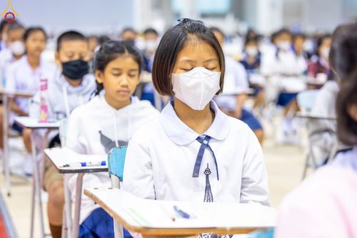 ภาพ No.104213:โครงการตอบปัญหาธรรมะทางก้าวหน้า ครั้งที่ 41 รอบชิงชนะเลิศระดับชาติ วันเสาร์ที่ 23 ธันวาคม พ.ศ. 2566 ณ ห้องแก้วสารพัดนึก วัดพระธรรมกาย จัดโดย ชมรมพุทธศาสตร์สากล